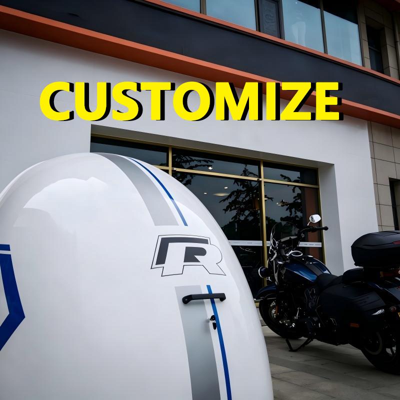 Outdoor Furniture Store - あらゆるサイズのカスタム屋外バイク駐車場、防水ファイバーグラス製、全天候型、日差し・埃・風に強い、頑丈な保管庫