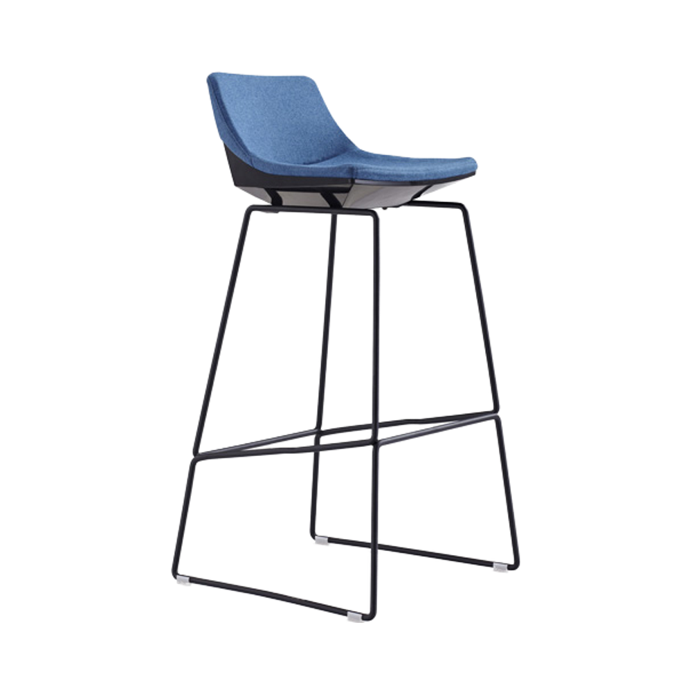Outdoor Furniture Dining - 激安セール！モダンデザインのバースツールチェア、カラフルなハイレッグ、ファブリック製、レストラン、カフェ、屋外ガーデンダイニング用家具