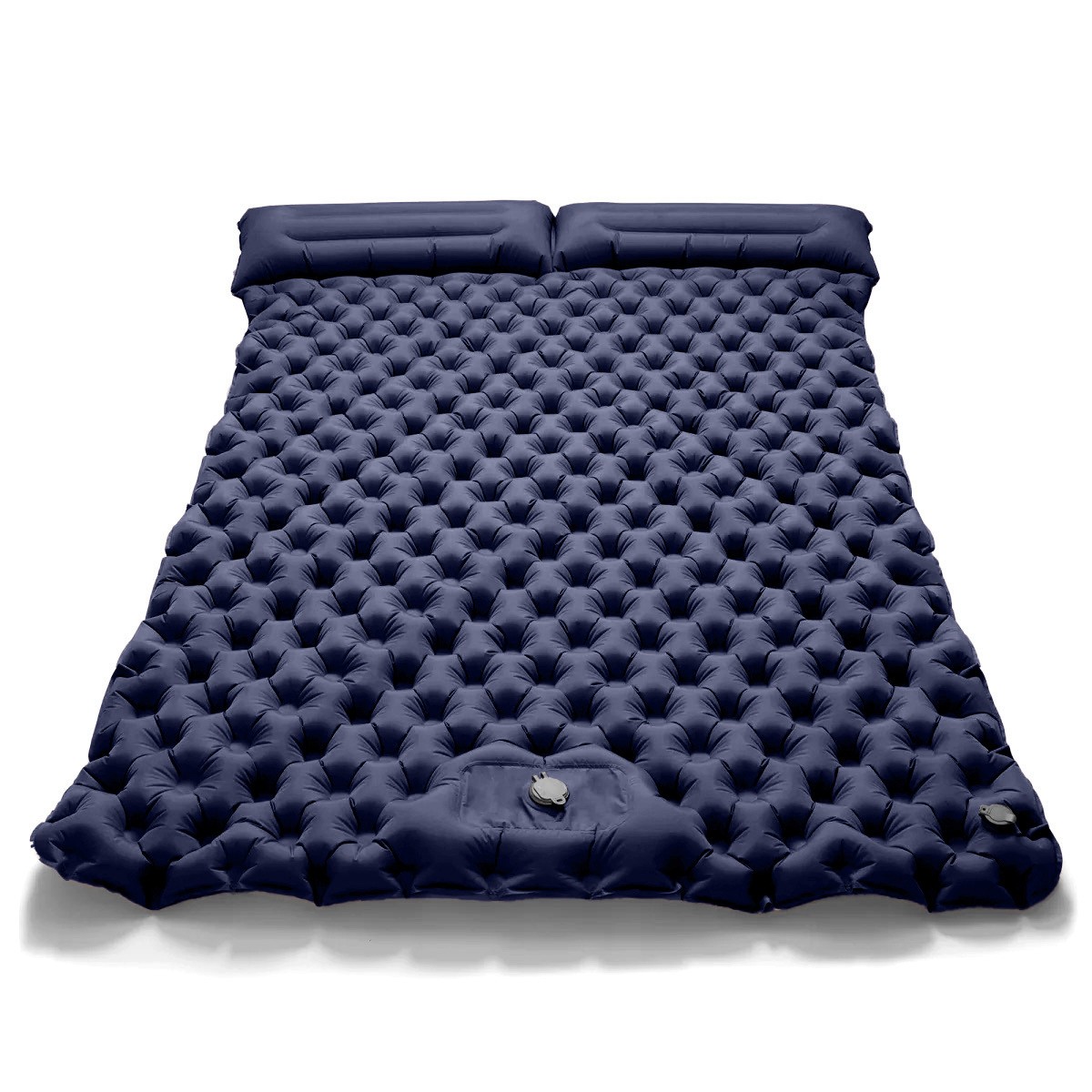 Outdoor Daybed Furniture - 屋外キャンプダブルインフレータブルマットレスエクストラワイドスリーピングパッド超軽量折りたたみベッドスリーピングマット車旅行マット