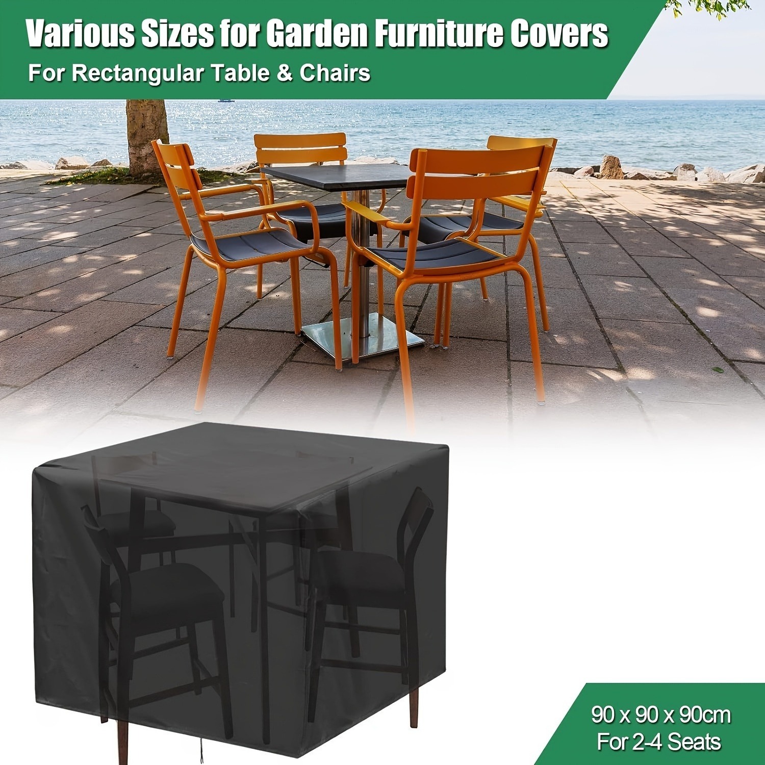 Outdoor Furniture Lowes - 頑丈な210D屋外ガーデン家具カバー - 椅子、ソファ、テーブル用防水シールド、複数のサイズオプションあり