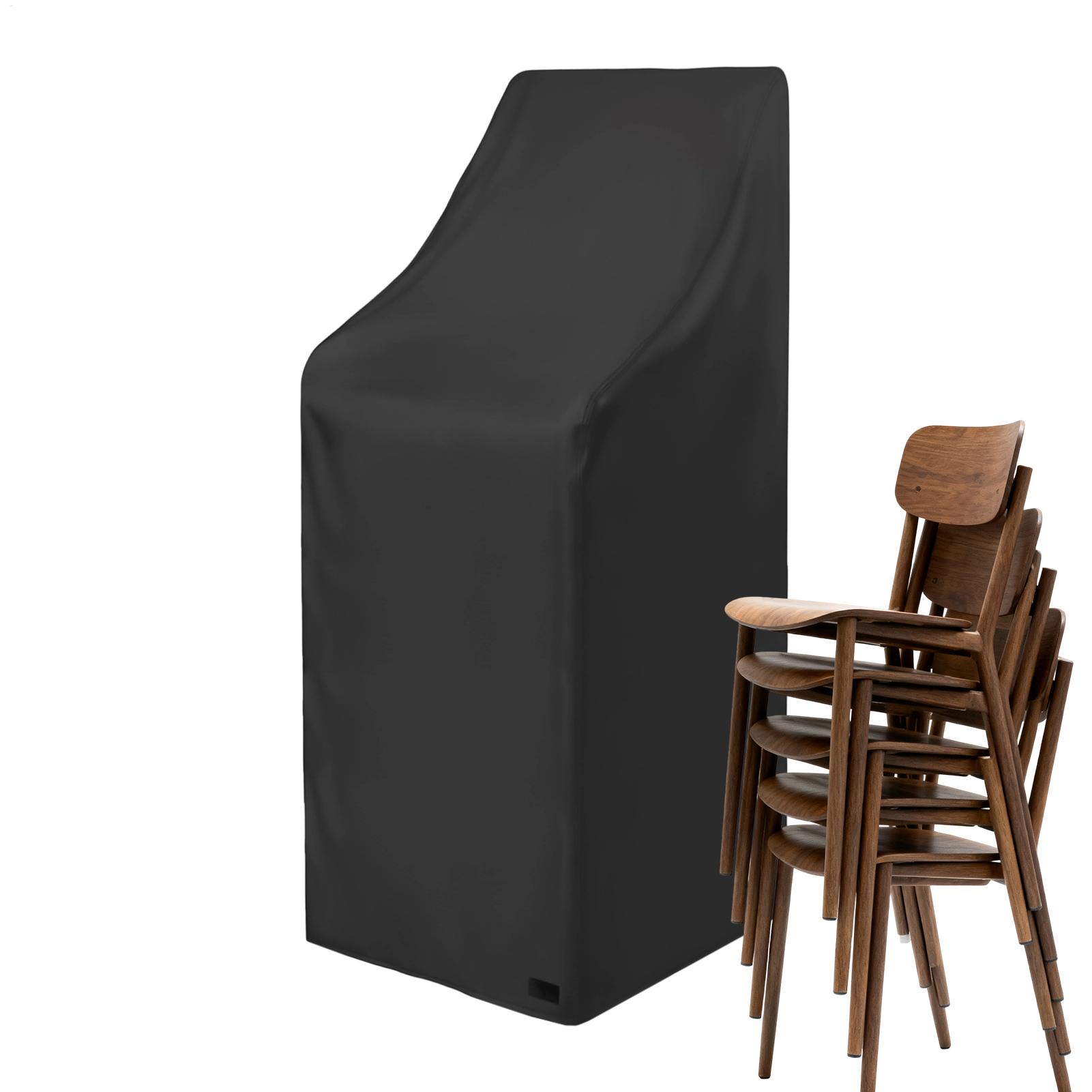 Deck Chair Lounger - ガーデンチェアカバー 頑丈 防水 調整可能 屋外家具保護 デッキ