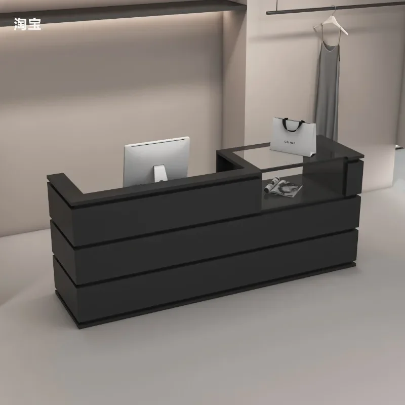 Outdoor Furniture Store - 美容室カウンター、屋外店舗、ビジネスディスプレイ、スーパーマーケットレジデスク、美容用小型銀行受付バー