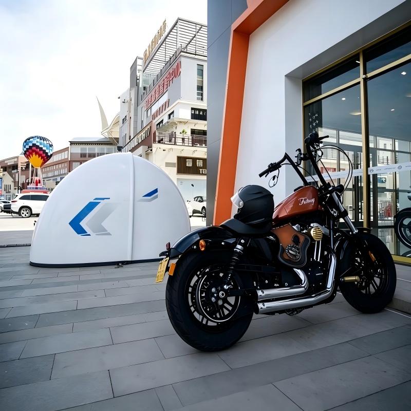 あらゆるサイズのカスタム屋外バイク駐車場、防水ファイバーグラ - Outdoor Furniture Store のレビューと価格