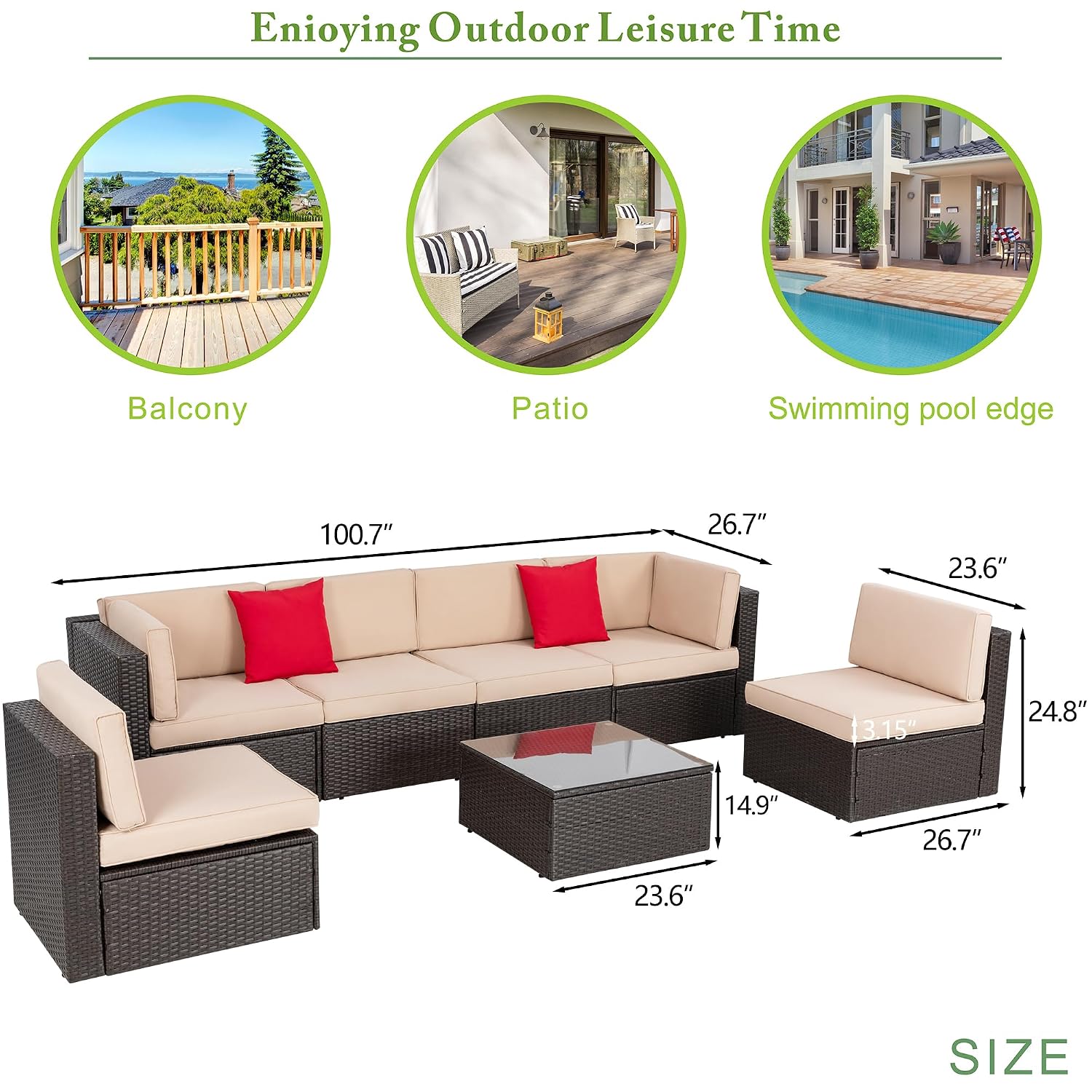 8点セットのパティオ家具セット、43インチガスファイヤーピッ - Outdoor Furniture With Fire Pit Table のレビューと価格