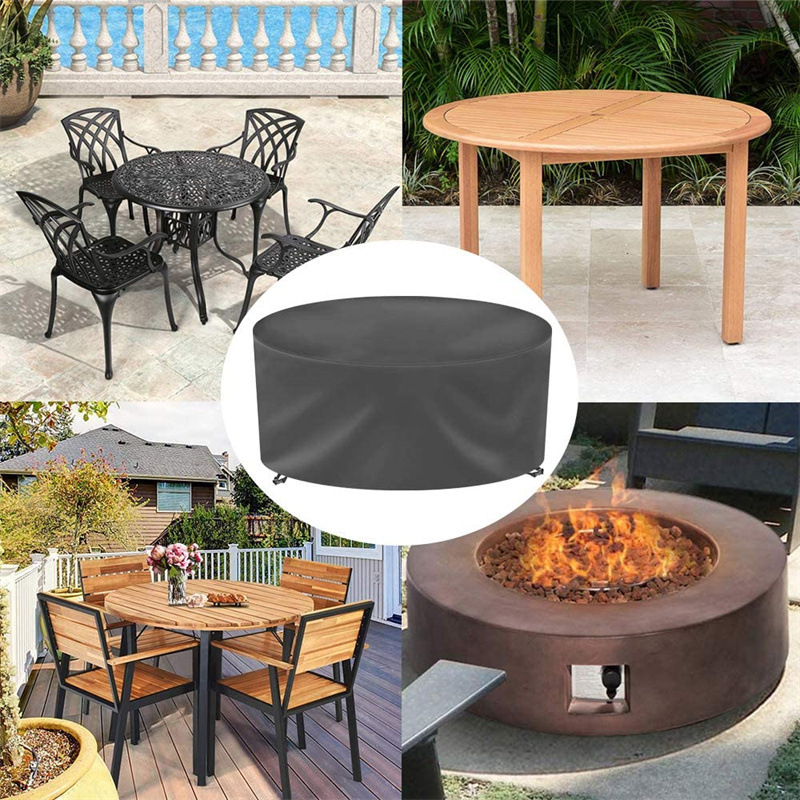 12 サイズラウンド家具カバー 210D 高耐久パティオ家具 - Outdoor Furniture Lowes のレビューと価格