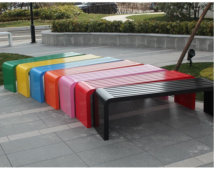 1m～1.8m 冷間圧延鋼板製メタルベンチ 公園 屋外用椅子 - Garden Bench Metal のレビューと価格