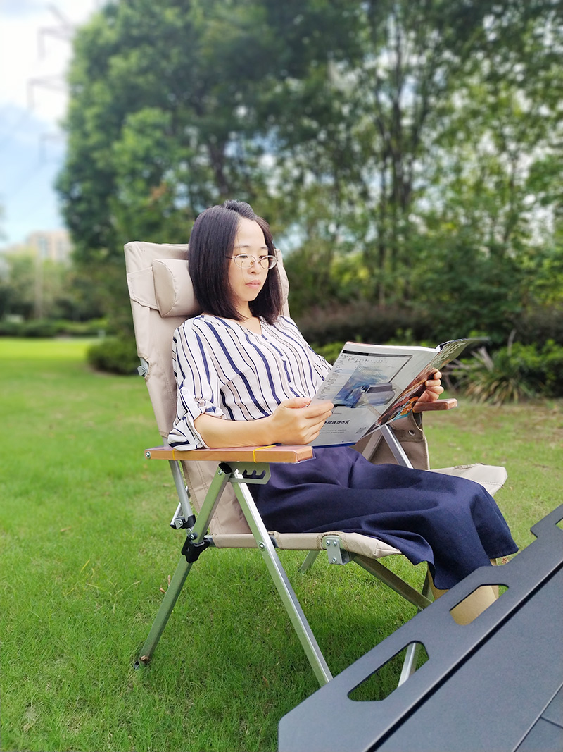 Lohascamping ポータブル調節可能なアームチェアガ - Garden Bench Metal のレビューと価格