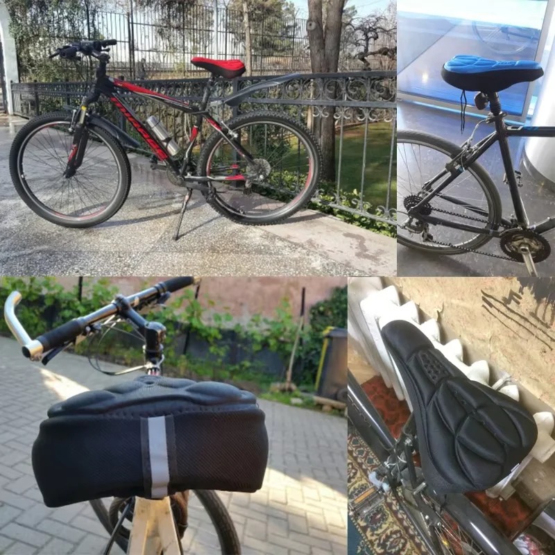 2026 自転車サドル 3D ソフトサイクリングシートカバー - Outdoor Furniture Pads のレビューと価格