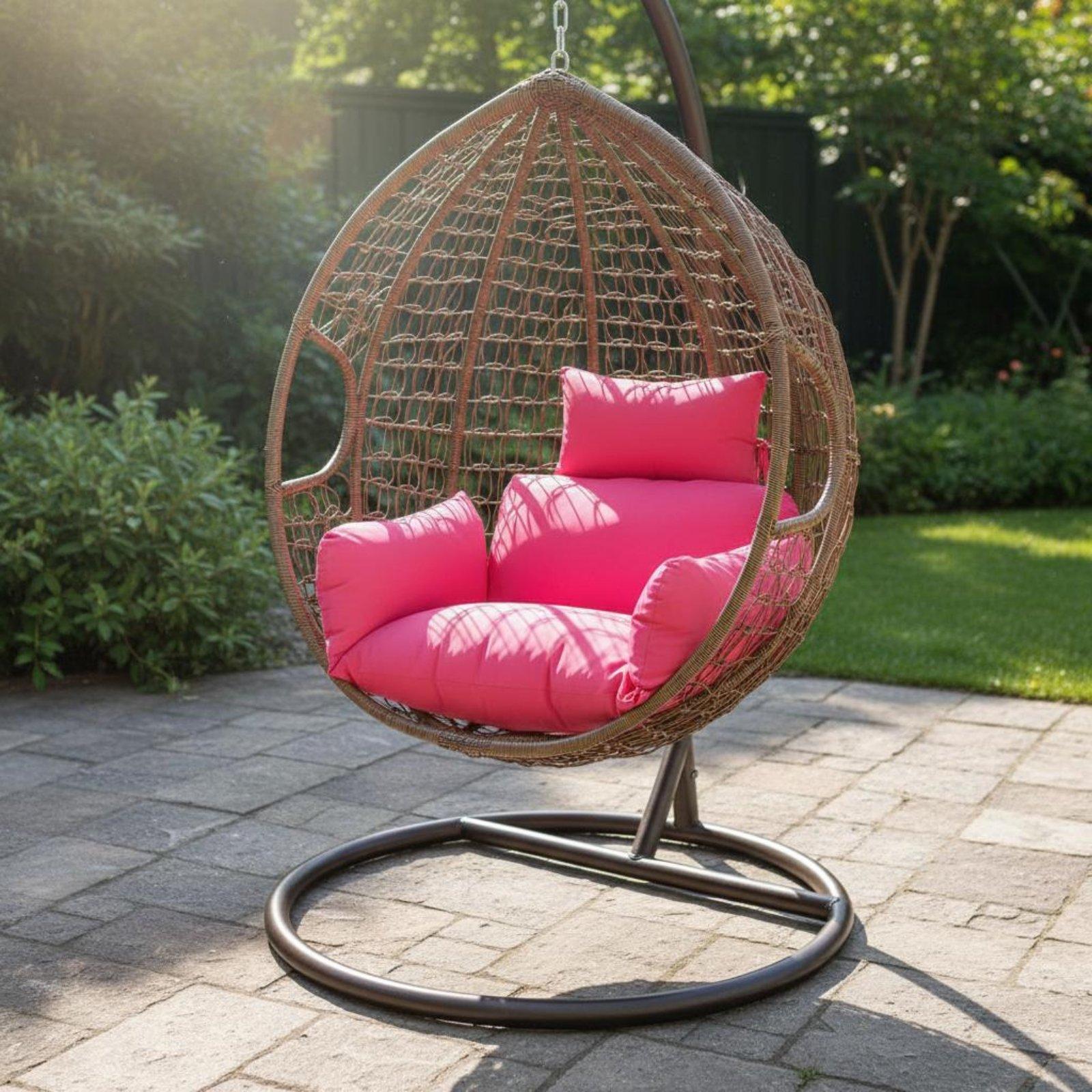 取り外し可能なクッションカバー付きシートパッド、ハンギングチ - Outdoor Furniture Cushion のレビューと価格