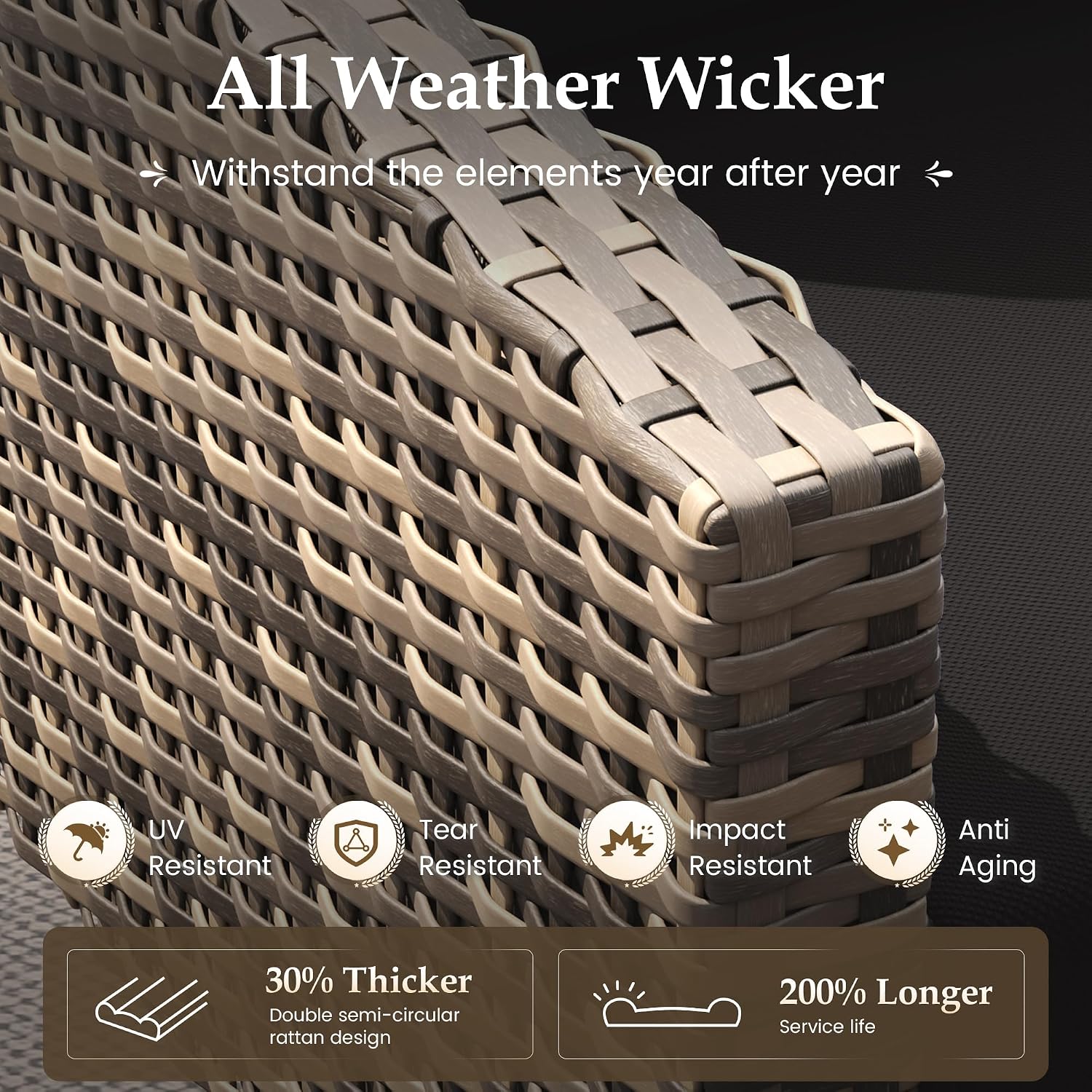 7点セットのパティオ家具セット（ファイヤーピットテーブルと回 - Outdoor Furniture With Fire Pit Table のレビューと価格