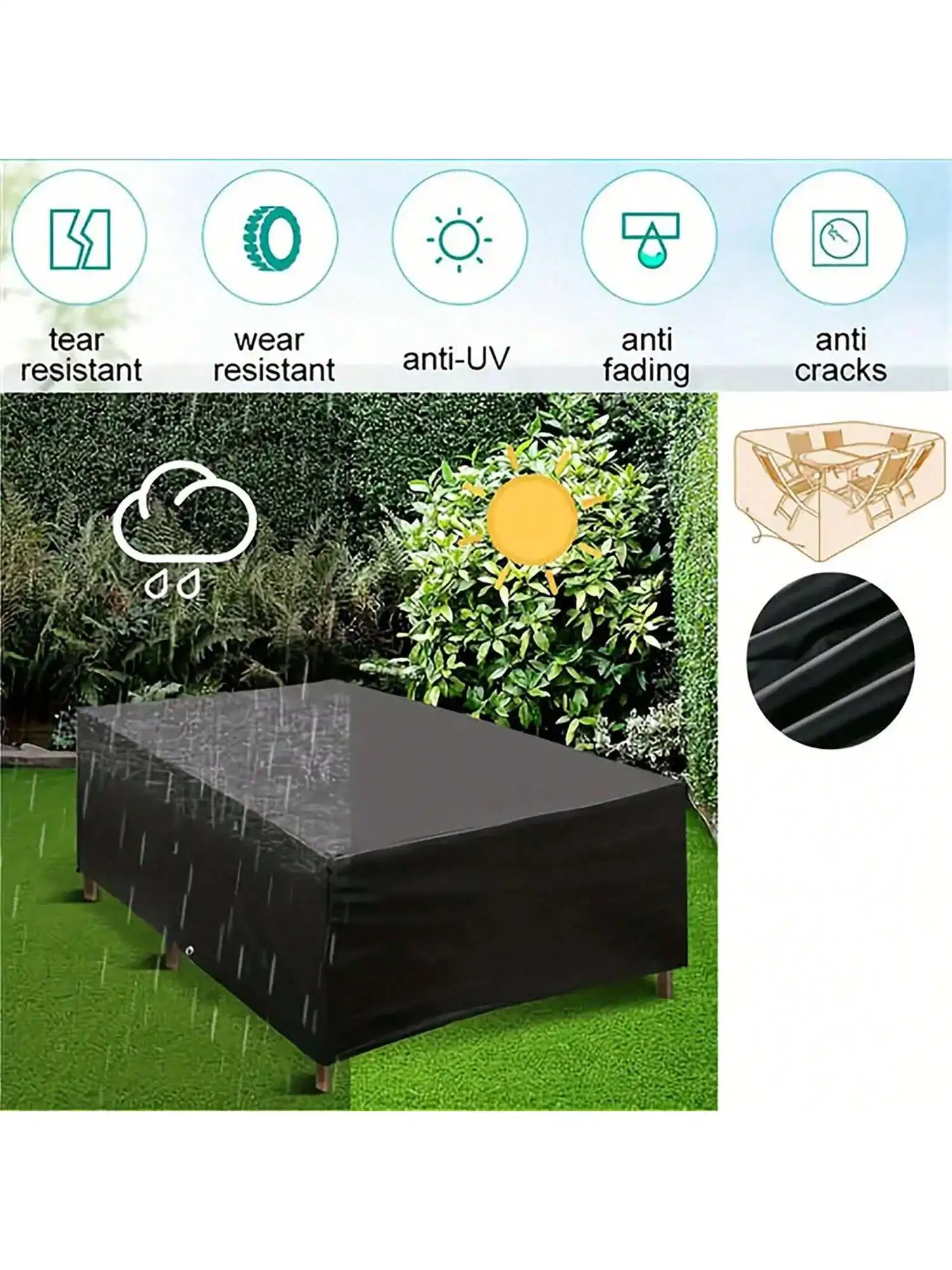マルチサイズ屋外パティオガーデン家具防水ダストカバー椅子、ソ - Outdoor Furniture Lowes のレビューと価格