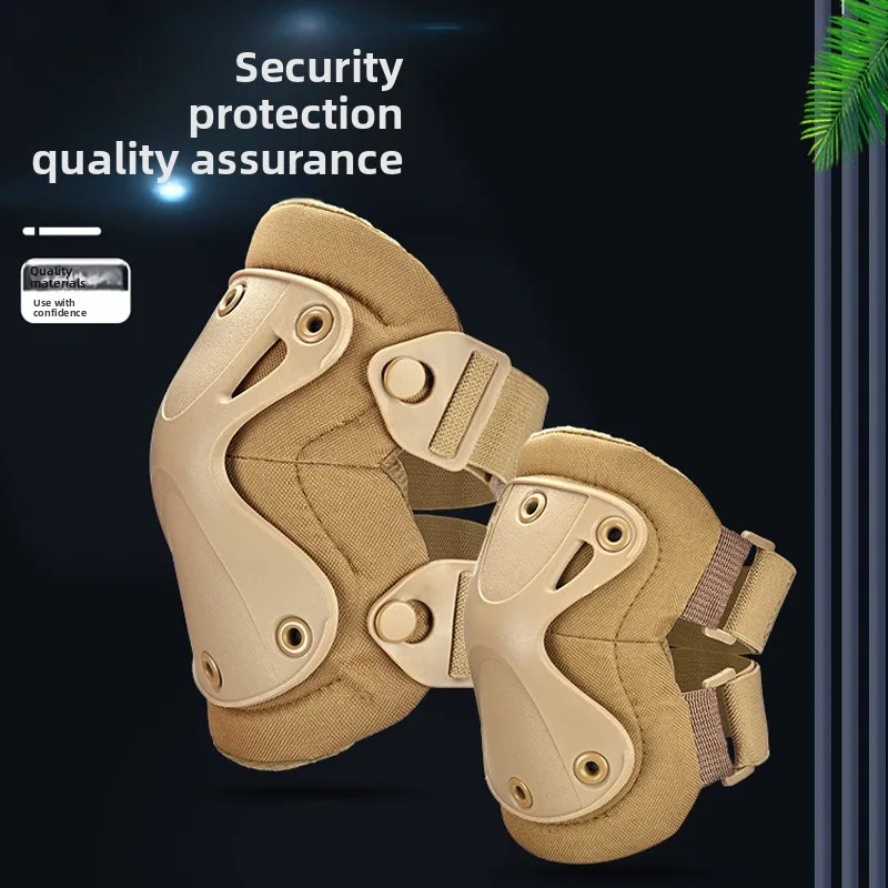 戦術的な膝肘パッドセット軍事訓練用膝まずり這いサイクリング保 - Outdoor Furniture Pads のレビューと価格