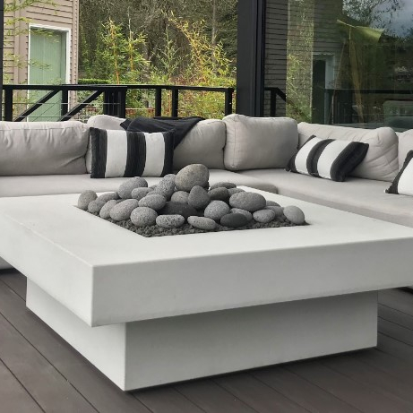屋外ソファセット焚き火台テーブルカスタムメイド屋外家具パティ - Outdoor Furniture With Fire Pit Table のレビューと価格