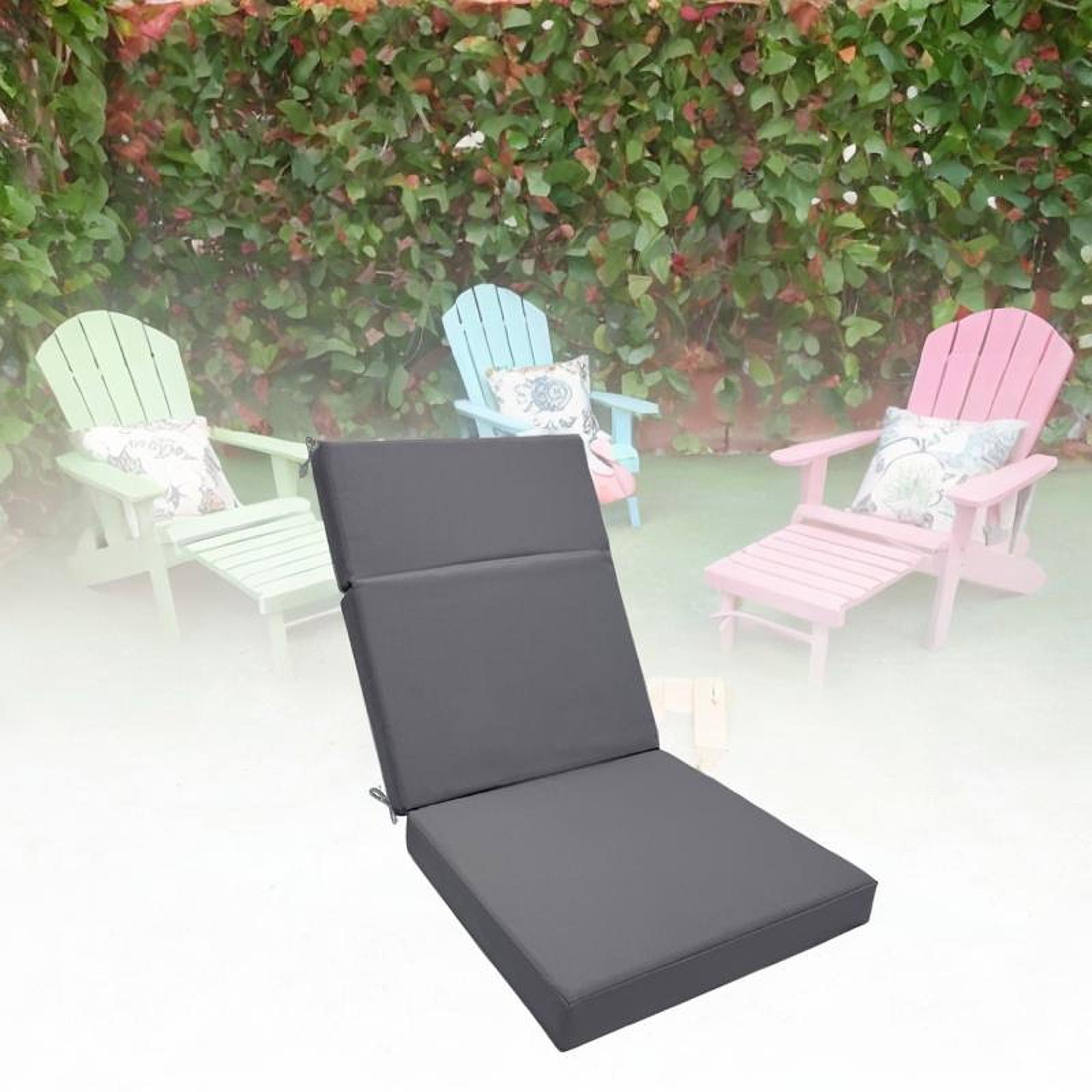 パティオチェアクッション シートパッド ネクタイ付き 耐水性 - Deck Chair Lounger のレビューと価格