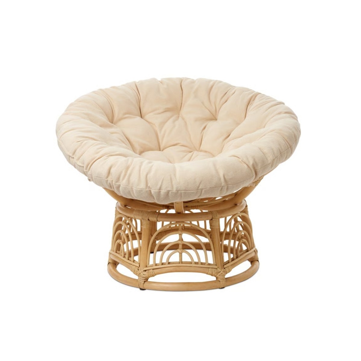 # ボヘミアンラタンパパサンチェア、リビングルームと寝室用の - Outdoor Furniture Vietnam のレビューと価格