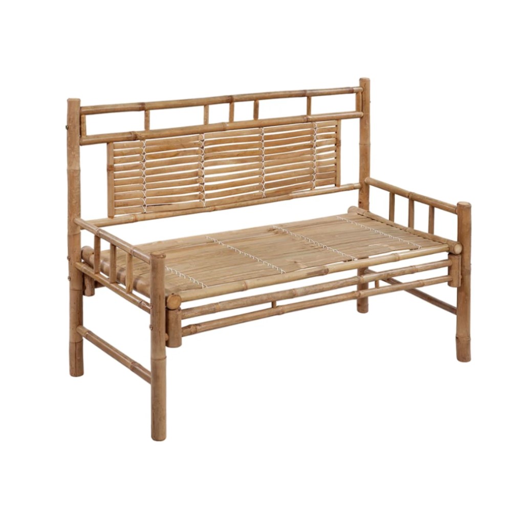 # ヴィトロニクス風の素朴な竹製ガーデンベンチ、ベトナム製の - Outdoor Furniture Vietnam のレビューと価格