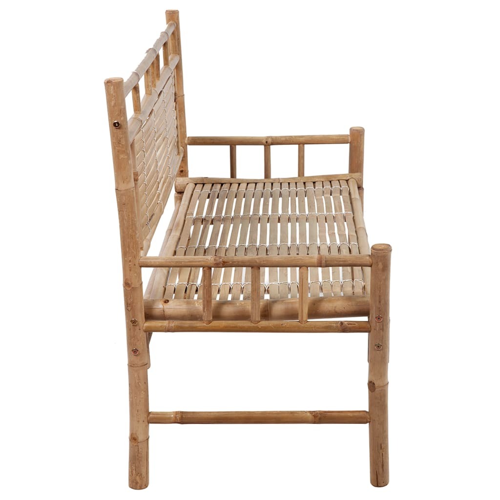 # ヴィトロニクス風の素朴な竹製ガーデンベンチ、ベトナム製の - Outdoor Furniture Vietnam のレビューと価格
