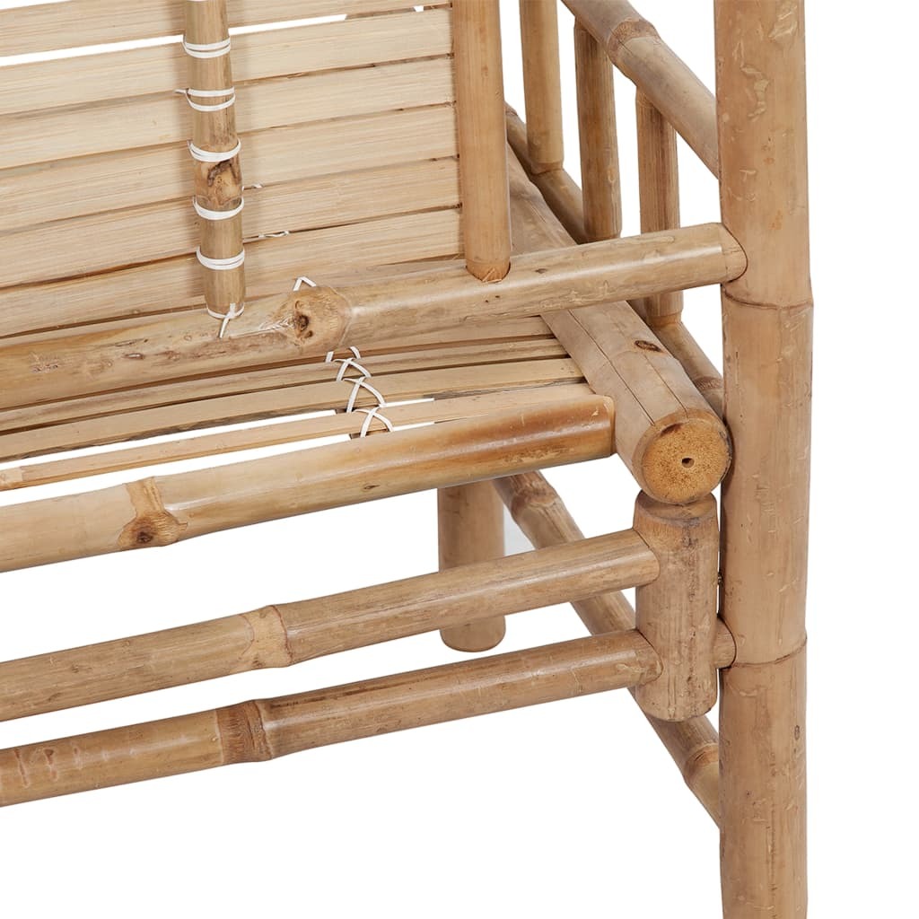 # ヴィトロニクス風の素朴な竹製ガーデンベンチ、ベトナム製の - Outdoor Furniture Vietnam のレビューと価格