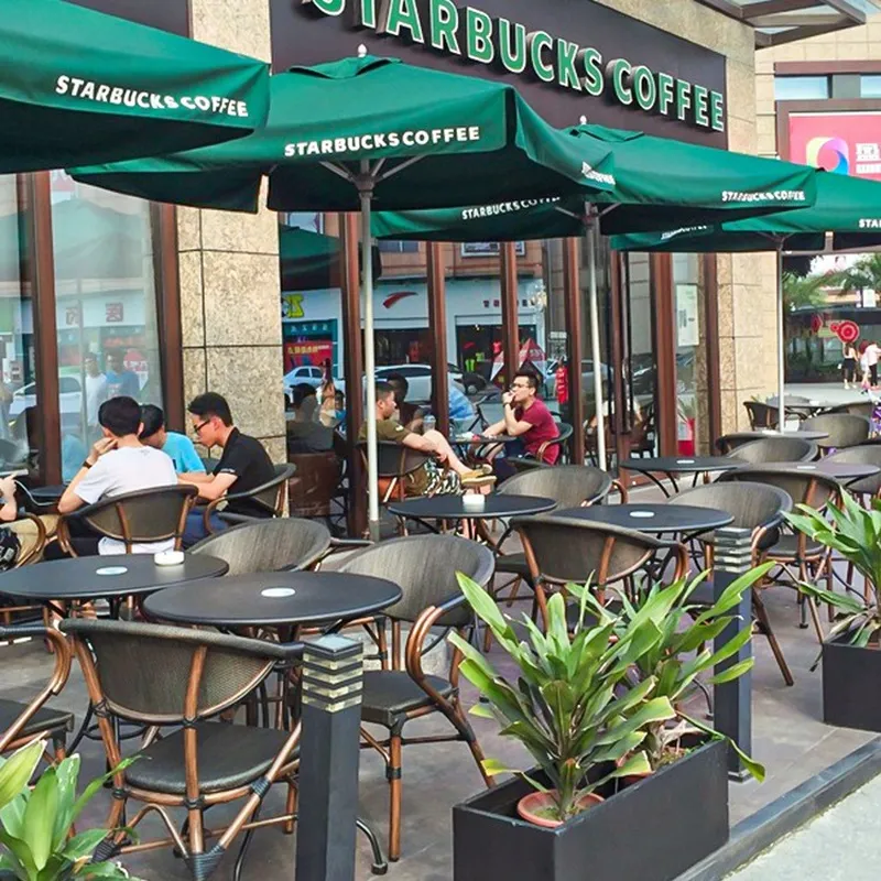屋外パティオ家具セット 3点セット メッシュラタンチェアとテ - Outdoor Furniture Store のレビューと価格