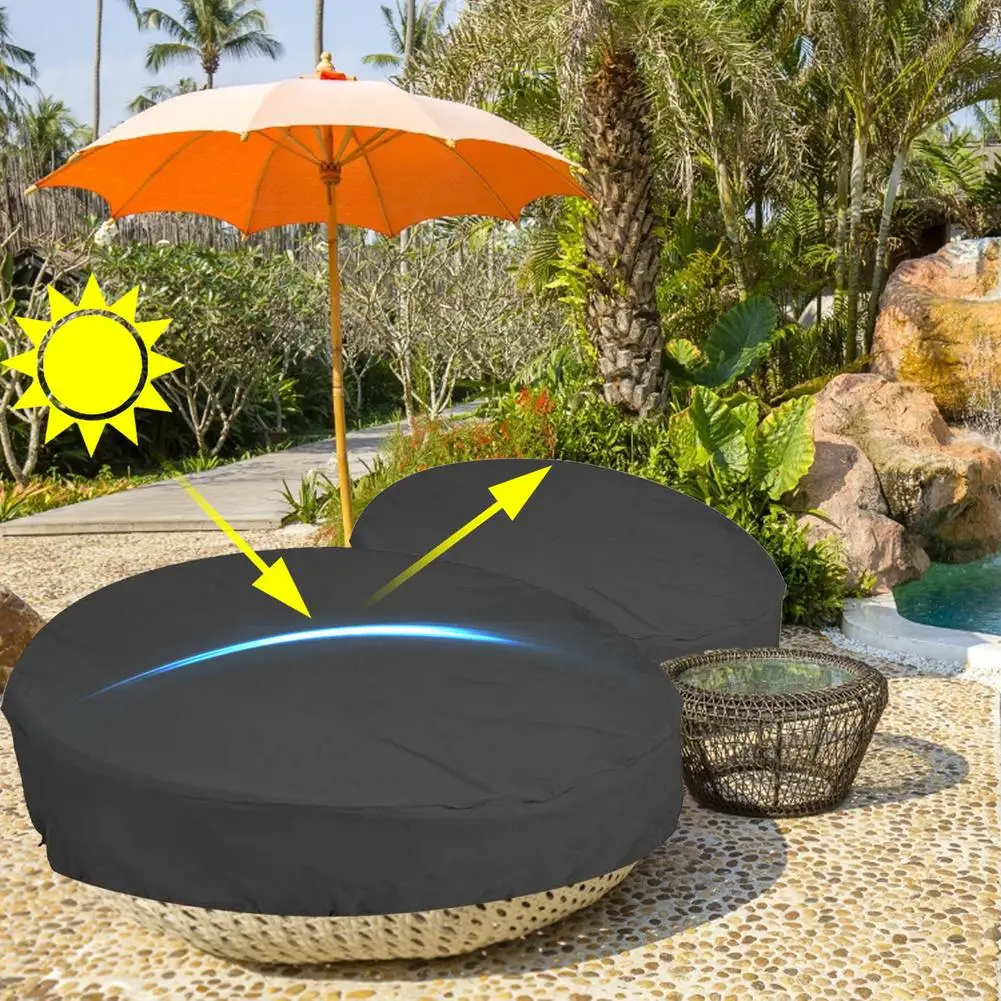 屋外防水デイベッドカバー 丸型ソファ 防塵 雨雪対策 ガーデ - Outdoor Daybed Sofa のレビューと価格