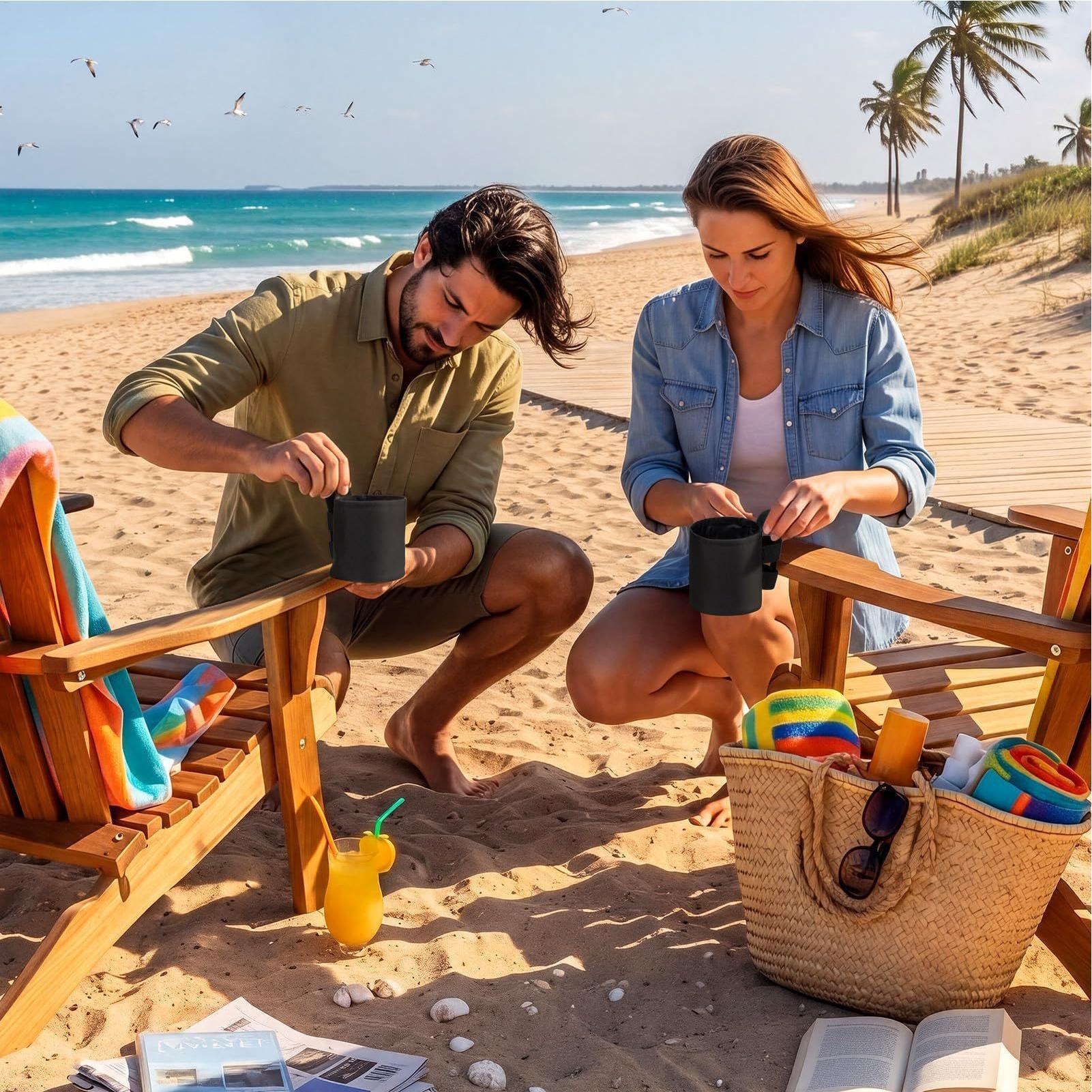 ビーチチェア用カップホルダー 600Dオックスフォード生地  - Outdoor Furniture Lowes のレビューと価格
