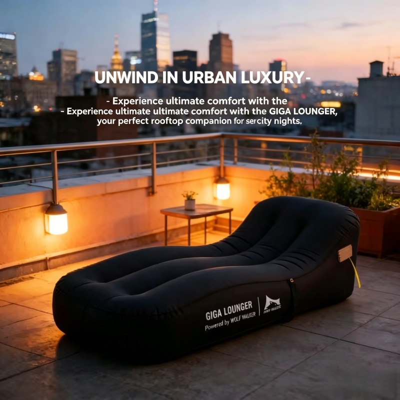 TPU自動膨張式チェア、屋外ポータブルキャンプ用インフレータ - Outdoor Furniture Cushion のレビューと価格