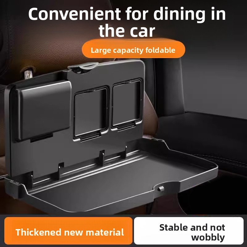 車の後部座席用折りたたみ式ダイニングテーブル - カップホル - Outdoor Furniture Dining のレビューと価格