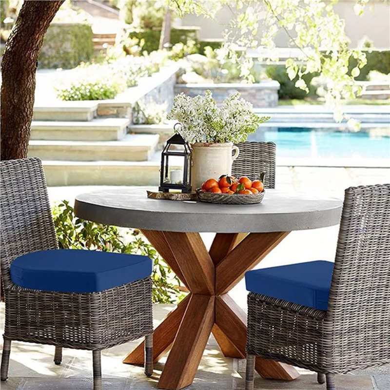 4 個の屋外用椅子クッション パティオ家具用屋外クッション  - Outdoor Furniture Cushion のレビューと価格